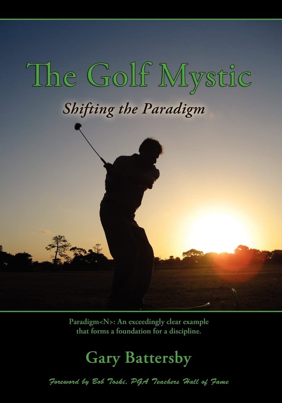 The Golf Mystic by Gary Battersby — book cover